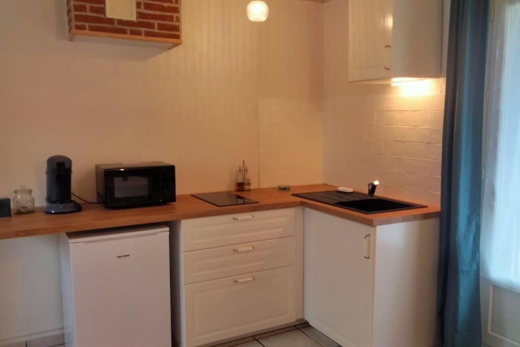 Studio Rez-De-Chaussee Avec Cour Mers-les-Bains Exteriér fotografie